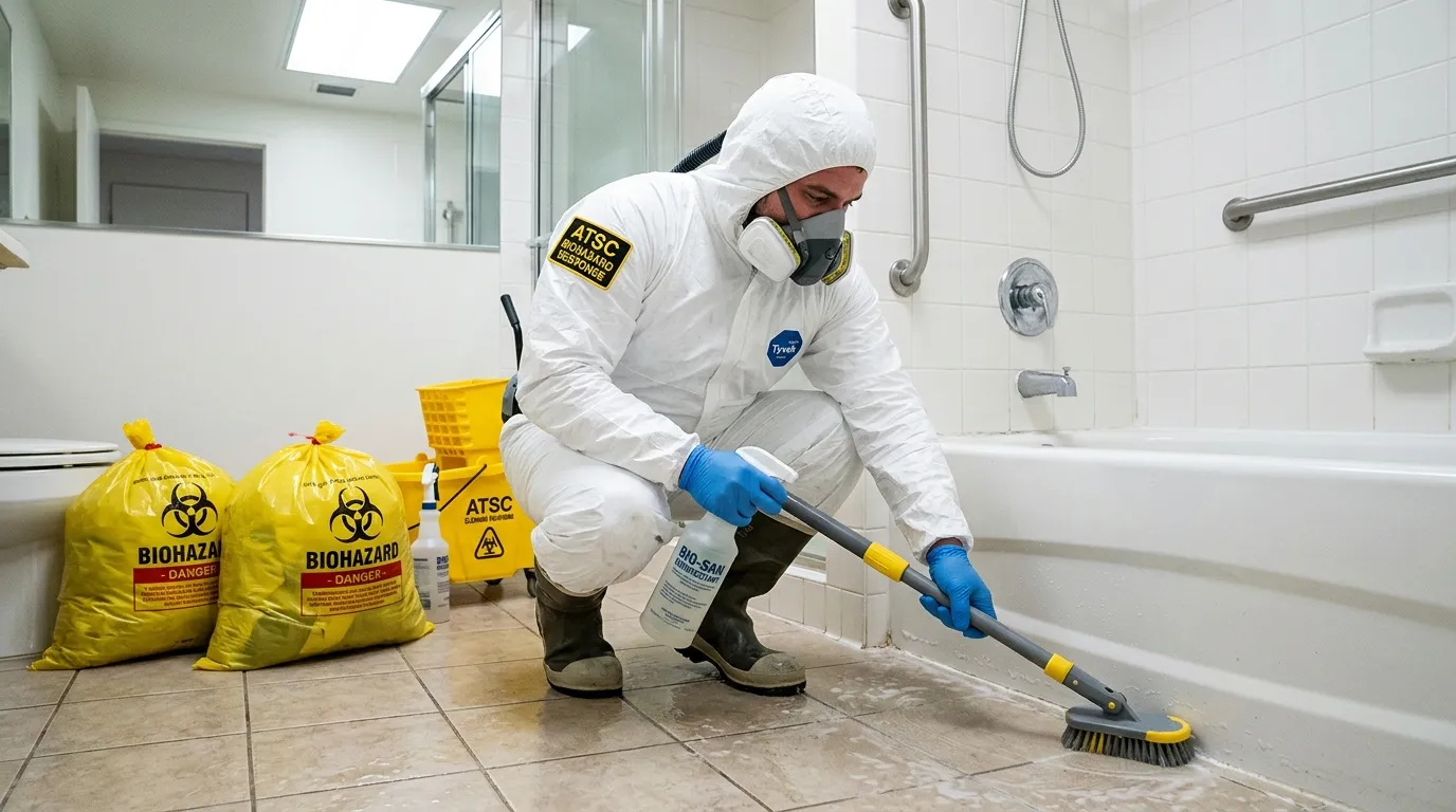 Decontamination equipment deployed for Blood Cleanup in Oviedo